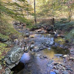 Blue Ridge Parkway - Otter Creek. There's a hiking trail along this.