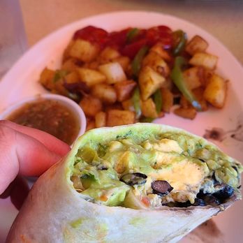 Sidewalk Cafe - So much guac, it was great - Tacos Near Me - Venice, California