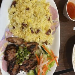 Fried rice & chicken