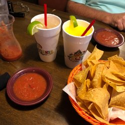 Taqueria San Miguel - Benton Rd - Happy hour margaritas, chips and salsa