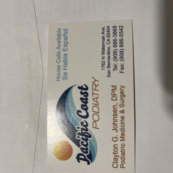 Pacific Coast Podiatry - Podiatrists Near Me - San Bernardino, California Pacific Coast Podiatry - Podiatrists Near Me - San Bernardino, California