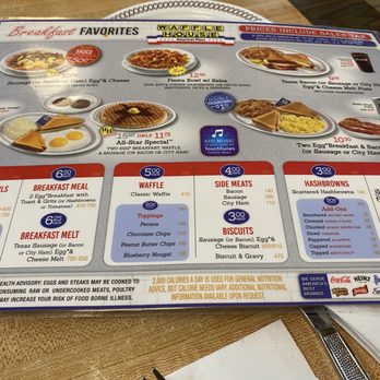 Waffle House - Menu - Breakfast & Brunch Near Me - Burleson, Texas