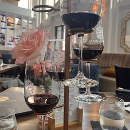 Red wine flight