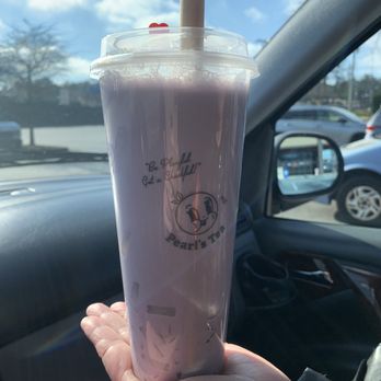 Pearl’s Tea - Taro latte with lychee jelly - Bubble Tea Near Me - Doraville, Georgia Pearl’s Tea - Taro latte with lychee jelly - Bubble Tea Near Me - Doraville, Georgia