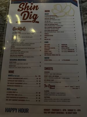 Menu photo 1 Shin Dig Plainfield, IN Menu photo 1 Shin Dig Plainfield, IN