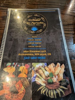Menu photo 1 Los Mariachis Mexican Grill Alexandria, MN Menu photo 1 Los Mariachis Mexican Grill Alexandria, MN