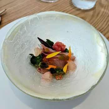SSAL - Dry-Aged Kingfish, California Citrus, Magnolia Berry - Korean Near Me - San Francisco, California