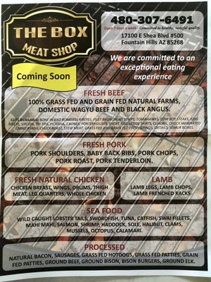 The Box Meat Shop Fountain Hills by null