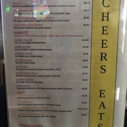 Cheers - Cheers Menu
