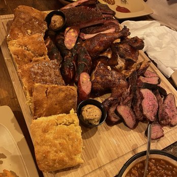 Sauced BBQ & Spirits - Orange - Family platter - Barbeque Near Me - Orange, California Sauced BBQ & Spirits - Orange - Family platter - Barbeque Near Me - Orange, California
