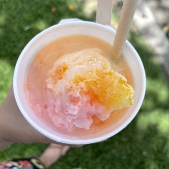 Ewa Seed Company - a person holding a cup of ice cream - Desserts Near Me - Ewa Beach, Hawaii