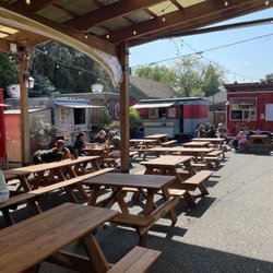 Prost Marketplace - Prost Marketplace food truck pod (Summer 2024) with about a dozen choices.