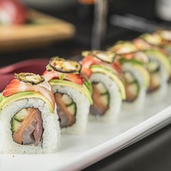 Sushi On Post Oak - A signature roll featuring fresh seafood, avocado, and house sauces, perfectly balanced for a flavorful and memorable bite.