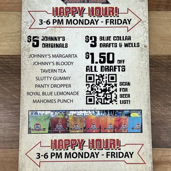 Johnny’s Tavern - Happy Hour Details - Sports Bars Near Me - Raymore, Missouri Johnny’s Tavern - Happy Hour Details - Sports Bars Near Me - Raymore, Missouri