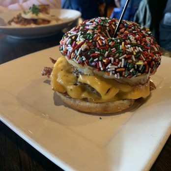 Bosscat Kitchen & Libations - Donut burger - New American Near Me - Irvine, California Bosscat Kitchen & Libations - Donut burger - New American Near Me - Irvine, California