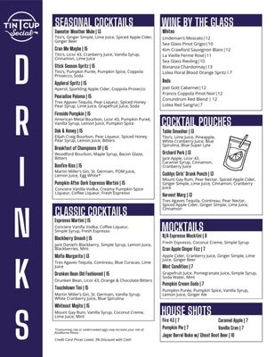 Menu photo 3 Tin Cup Social Fairport, NY