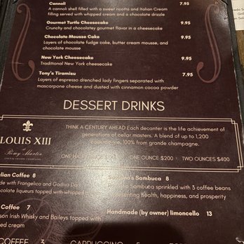 Saviano's Italian Kitchen - Dessert - Italian Near Me - Euless, Texas