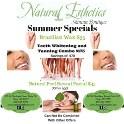 Natural Esthetics Skincare Boutique - Summer Time Fine!