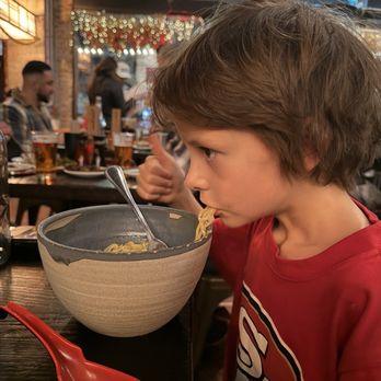 Oni - Noodles, broth, and pork belly for the kiddo earned a thumbs up - Ramen Near Me - Albuquerque, New Mexico