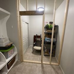Reid’s Home Repair - Framing a new wall