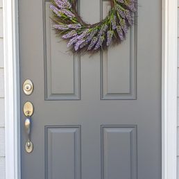 New wreath for my front door.