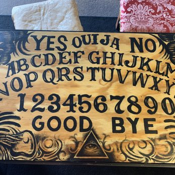 Tooth and Veil Oddities And Macabre Shop - Ouija Board table - Antiques Near Me - El Paso, Texas Tooth and Veil Oddities And Macabre Shop - Ouija Board table - Antiques Near Me - El Paso, Texas