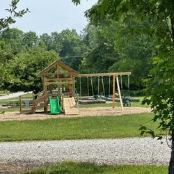 The Retreat At Hickory Hills - One of the many playgrounds at the resort.