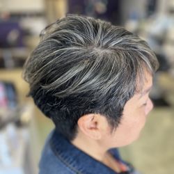 Salon 84 - Going grey gracefully