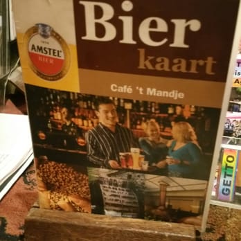 Cafe 't Mandje - Menu - Gay Bars Near Me - Amsterdam, New Hampshire