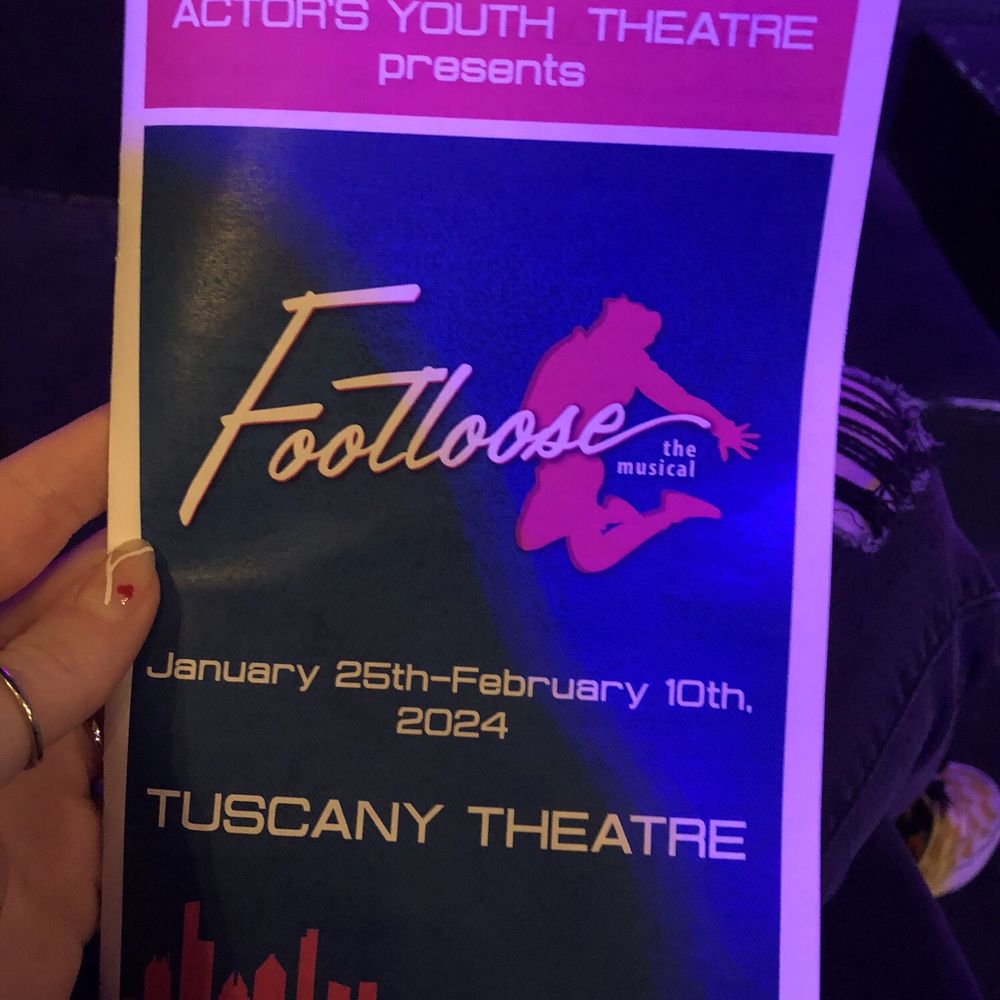 Actor's Youth Theatre - Complimentary program offers info about the show, upcoming shows, and a note for each cast member which I enjoyed reading through - Performing Arts Near Me - Gilbert, Arizona