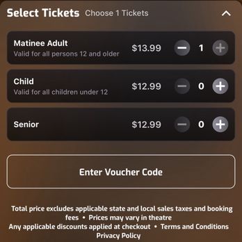 Trex Cinema - Regal prices for matinee tickets - Cinema Near Me - Kernersville, North Carolina Trex Cinema - Regal prices for matinee tickets - Cinema Near Me - Kernersville, North Carolina