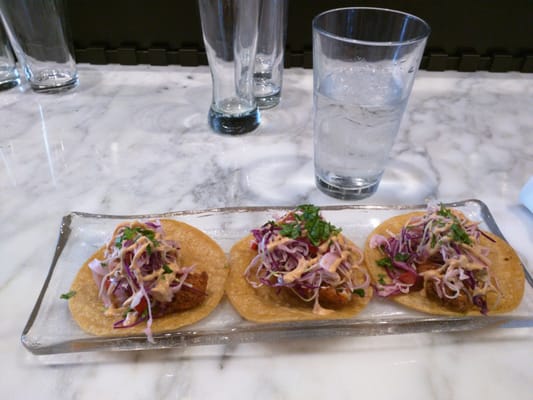 Photo of The Voya Restaurant - Mountain View, CA, US. Tacos De Pescado