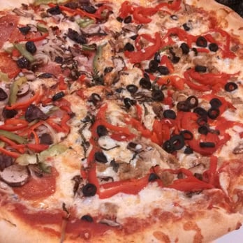 Colonna's Pizza - Large 1/2 Tuscany and 1/2 Florence - Pizza Near Me - Parker, Colorado