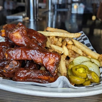 Malt & Barley Public House - Tequila lime BBQ rib dinner with hand-cut fries, jalapeños, pickles, and East Coast slaw at Malt & Barley Public House, Kitch... - Pubs Near Me - Kitchener, Ontario Malt & Barley Public House - Tequila lime BBQ rib dinner with hand-cut fries, jalapeños, pickles, and East Coast slaw at Malt & Barley Public House, Kitch... - Pubs Near Me - Kitchener, Ontario