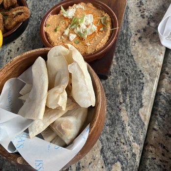 Issabella's - Spicy feta dip - Mediterranean Near Me - Miami Beach, Florida