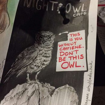 The Night Owl - Coffee & Tea Near Me - Fullerton, California