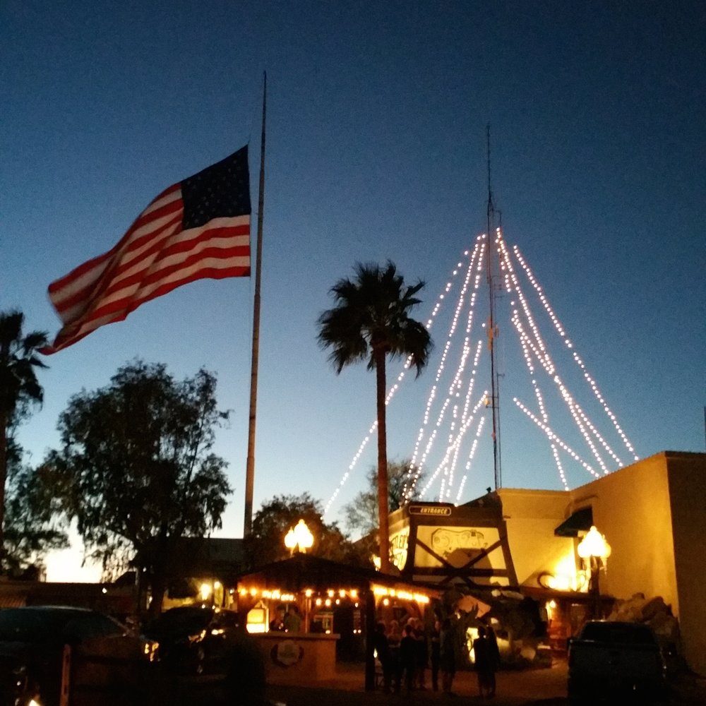 Rustler's Rooste - outside view during sunset - Steakhouses Near Me - Phoenix, Arizona Rustler's Rooste - outside view during sunset - Steakhouses Near Me - Phoenix, Arizona