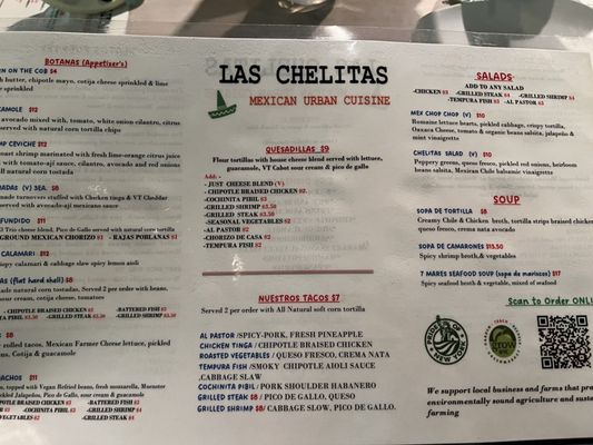 Menu photo 3 Las Chelitas Brooklyn, NY