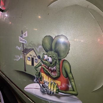 Real Surf Surf Shop - Artwork on the van out front. - Outdoor Gear Near Me - Oceanside, California