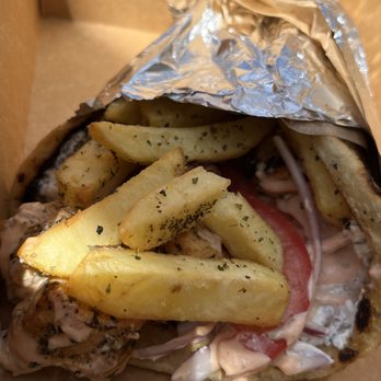 TAVERNA - Chicken gyro - Greek Near Me - Palo Alto, California