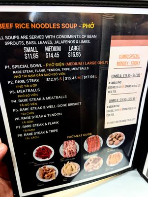 Menu photo 1 Pho Dien 1960 Humble, TX Menu photo 1 Pho Dien 1960 Humble, TX