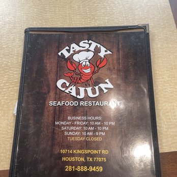 Tasty Cajun - Menu - Seafood Near Me - Houston, Texas Tasty Cajun - Menu - Seafood Near Me - Houston, Texas