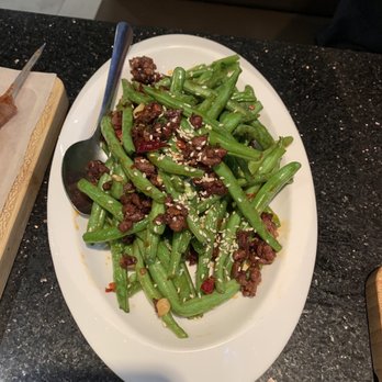 Xin Jiang Restaurant - Green beans with minced beef - Chinese Near Me - Markham, Ontario