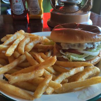 The Camp Bar - Basic Camp burger with pepper jack cheese - Bars Near Me - Tacoma, Washington The Camp Bar - Basic Camp burger with pepper jack cheese - Bars Near Me - Tacoma, Washington