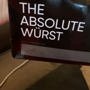 Plant B - I guess they already know that it's the absolute wurst (worst) - Burgers Near Me - San Diego, California Plant B - I guess they already know that it's the absolute wurst (worst) - Burgers Near Me - San Diego, California
