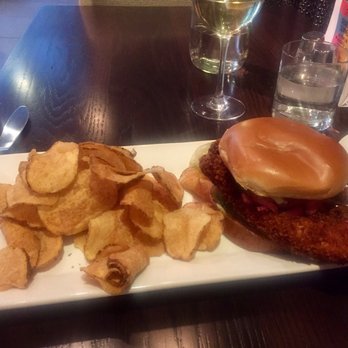 Copper Fox Gastropub - Crispy chicken sandwich - New American Near Me - Chicago, Illinois Copper Fox Gastropub - Crispy chicken sandwich - New American Near Me - Chicago, Illinois