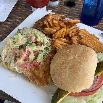 Hobo's Cafe - Key lime fish sandwich - New American Near Me - Key Largo, Florida Hobo's Cafe - Key lime fish sandwich - New American Near Me - Key Largo, Florida