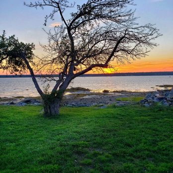 Bar Harbor / Oceanside KOA - Gorgeous sunset views from our RV site - Campgrounds Near Me - Bar Harbor, Maine