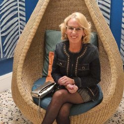 Aspire for Wellness Together - Dr Mannon ready to attend a conference