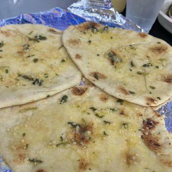 Tikka Bowls and Tacos - Garlic naan - Indian Near Me - Arlington, Texas